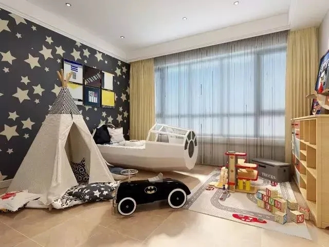 伟德BETVLCTOR1946始于英国米黄色调装修效果图