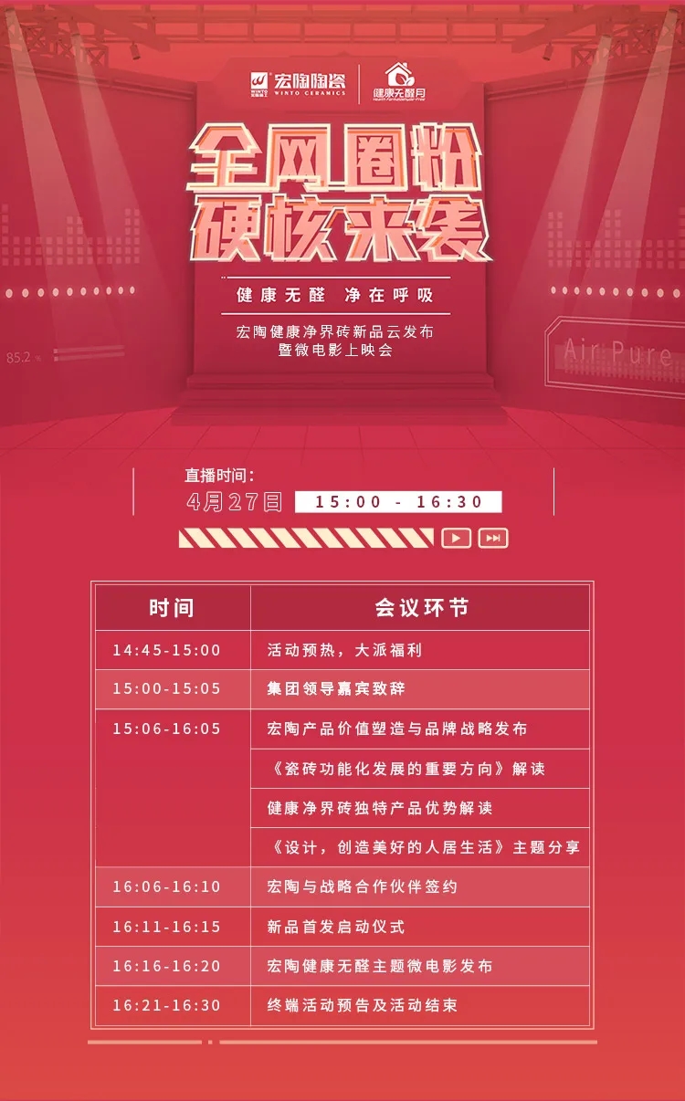 伟德BETVLCTOR1946始于英国地砖微影戏宣布会