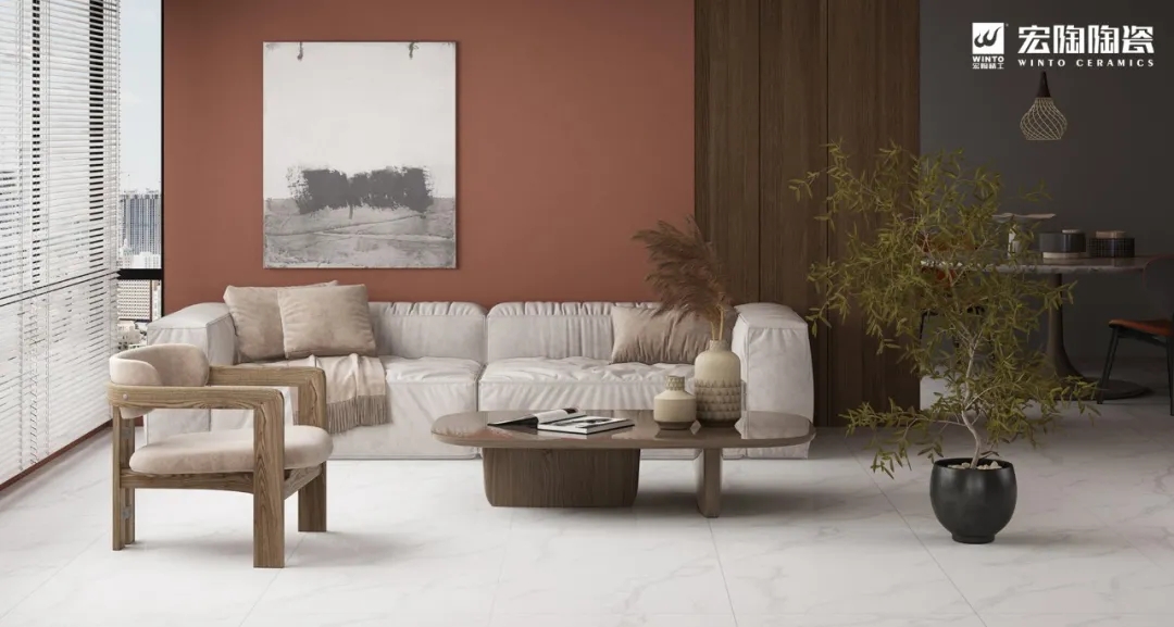 伟德BETVLCTOR1946始于英国和璧岩通体大理石瓷砖效果图三