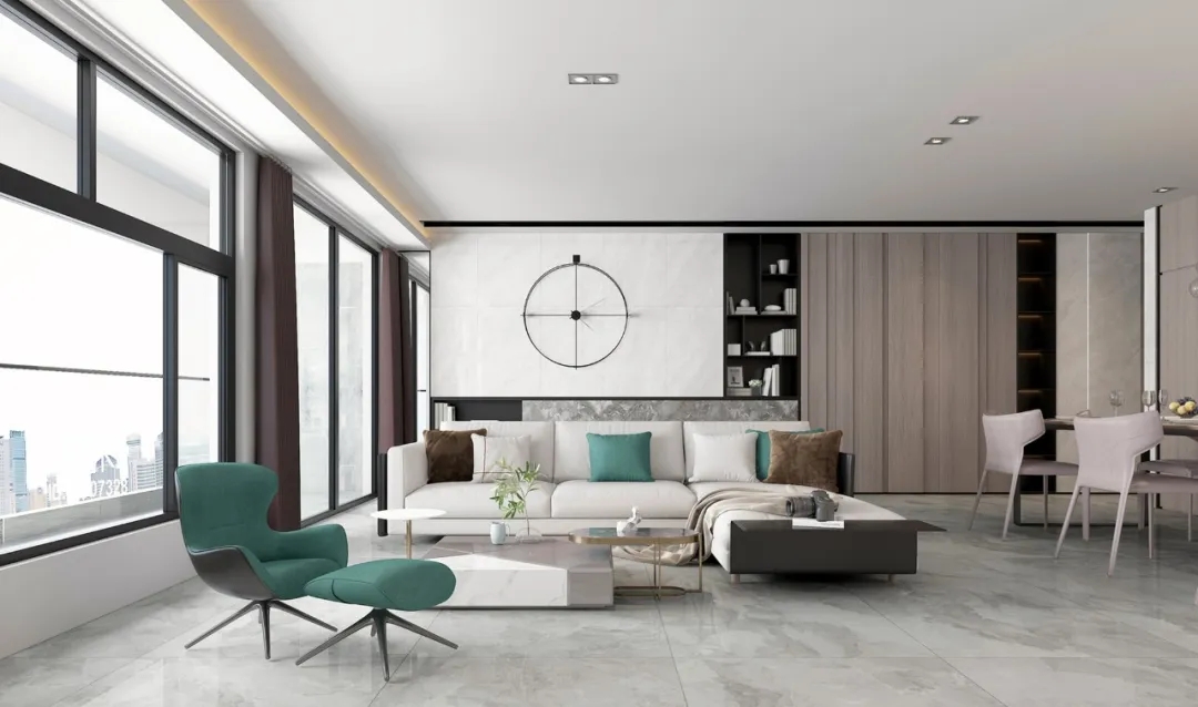 伟德BETVLCTOR1946始于英国大板白瓷砖装修效果图