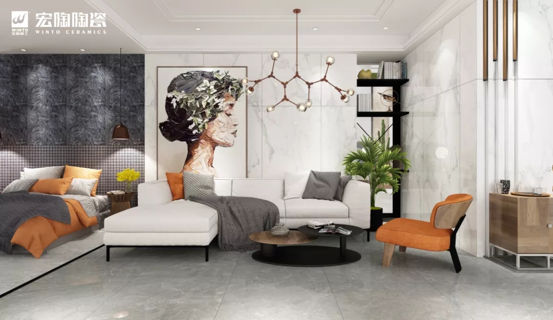 伟德BETVLCTOR1946始于英国TPGW157205白瓷砖地砖装修效果图