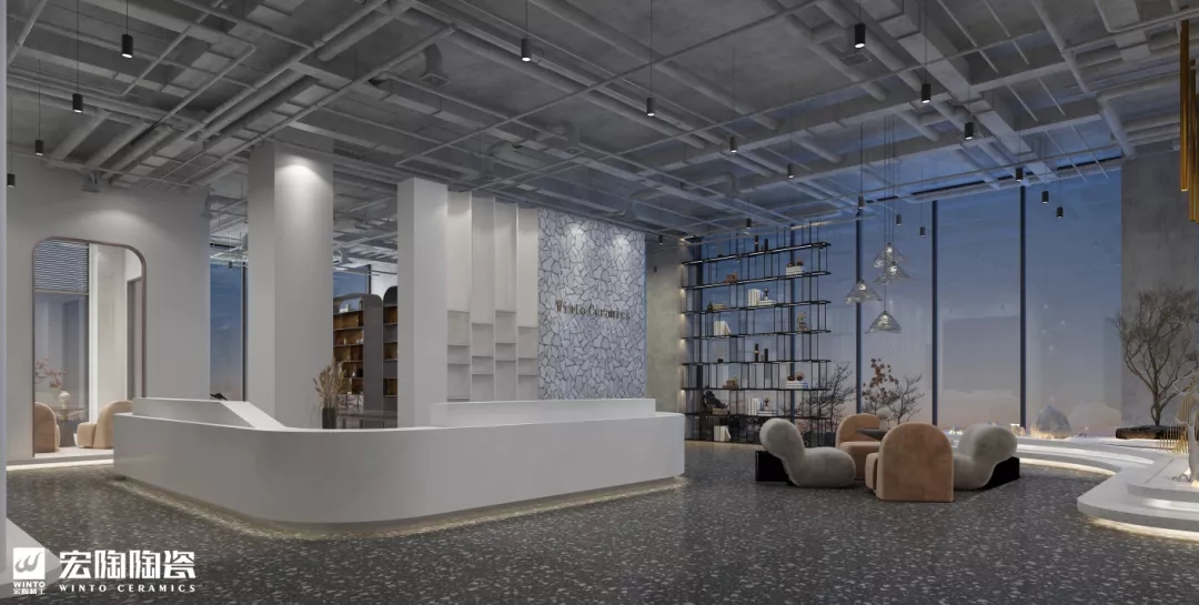 伟德BETVLCTOR1946始于英国缎光釉TG80178装修效果图