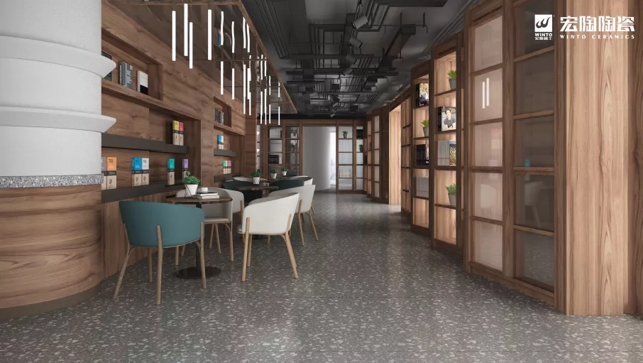 伟德BETVLCTOR1946始于英国缎光釉TG80176装修效果图