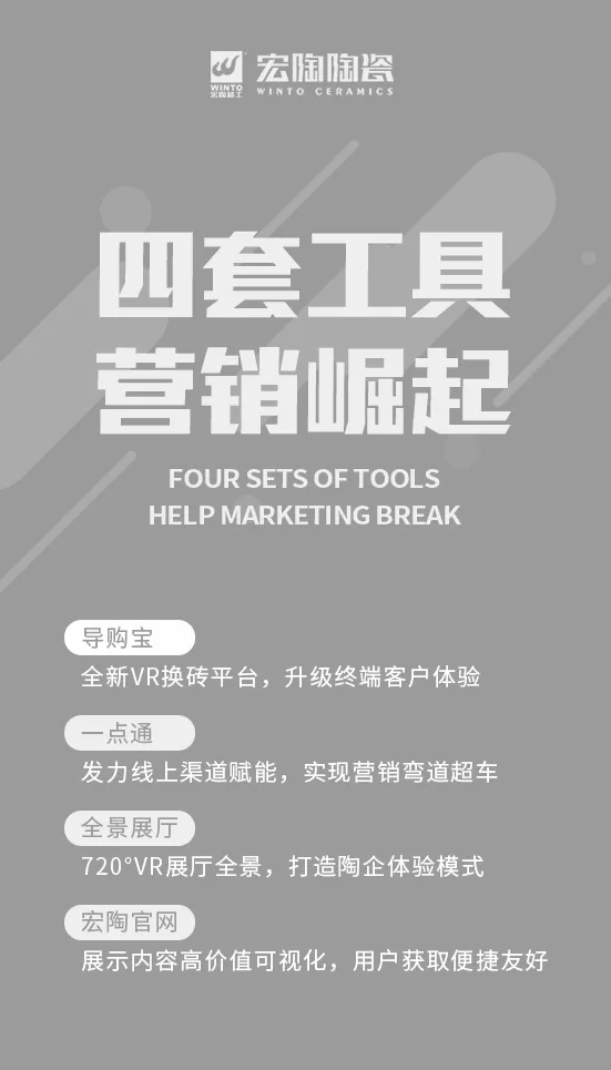 伟德BETVLCTOR1946始于英国地砖四套营销工具