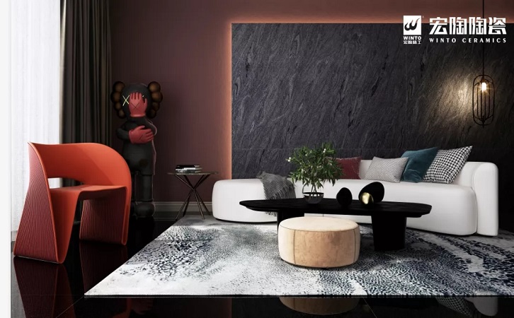 伟德BETVLCTOR1946始于英国陶瓷品牌陶瓷大板装修效果图