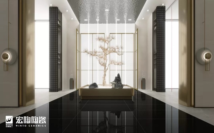 伟德BETVLCTOR1946始于英国陶瓷品牌陶瓷大板装修效果图