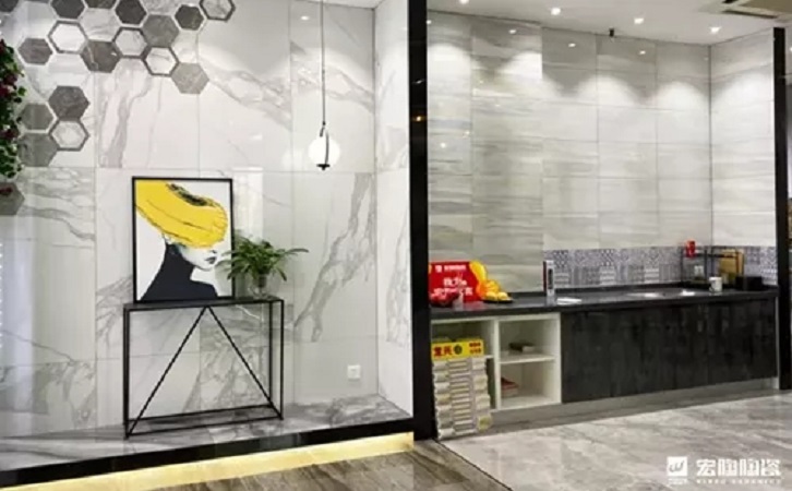 中国陶瓷一线品牌伟德BETVLCTOR1946始于英国地砖装修效果图