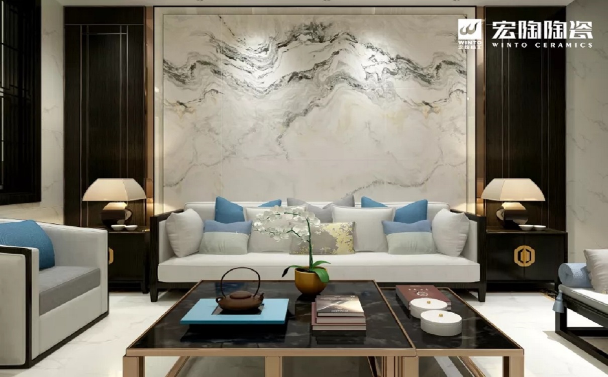 伟德BETVLCTOR1946始于英国客厅地砖装修效果