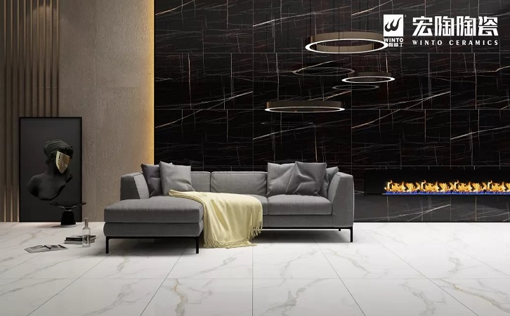 伟德BETVLCTOR1946始于英国客厅地砖装修效果