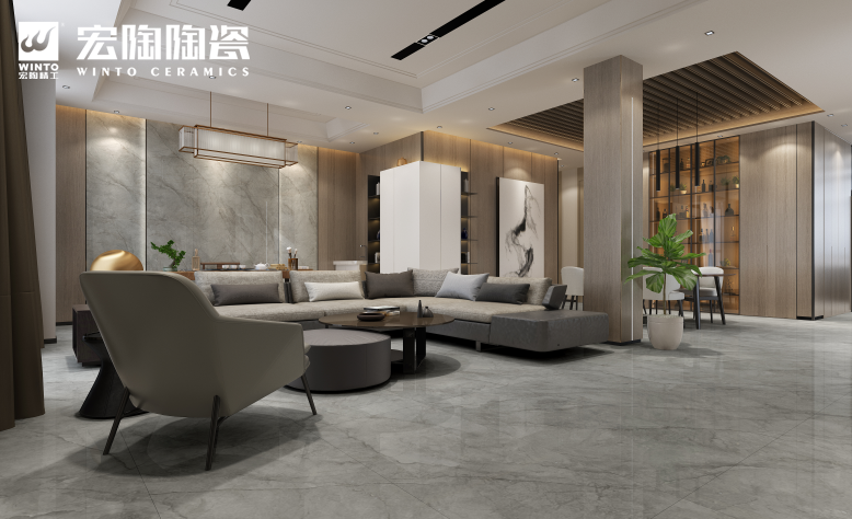  伟德BETVLCTOR1946始于英国抛釉砖沃斯特灰装修效果图