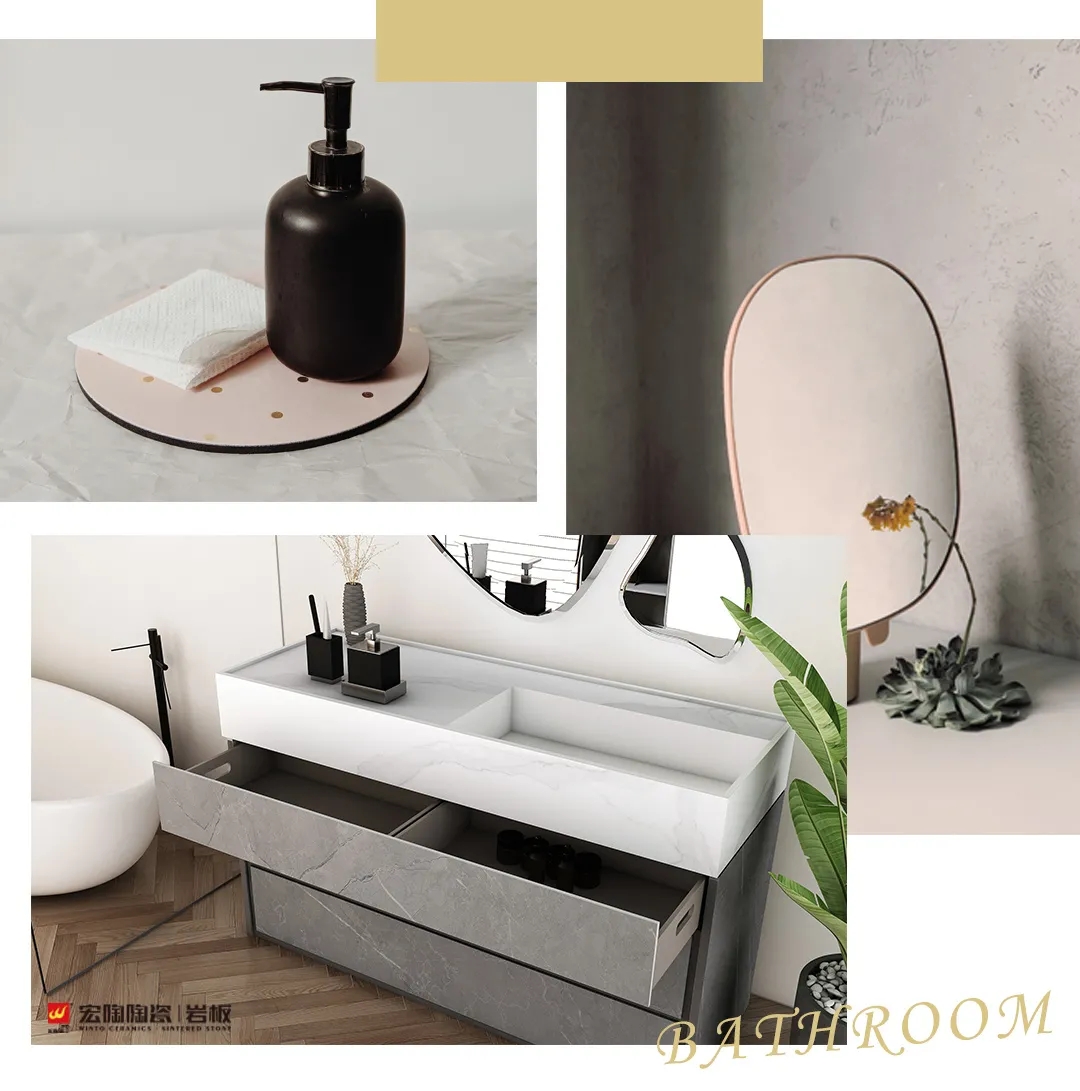 伟德BETVLCTOR1946始于英国岩板15-TG2680A007+9-TPG2412A007+TG60114卫浴空间装修效果图