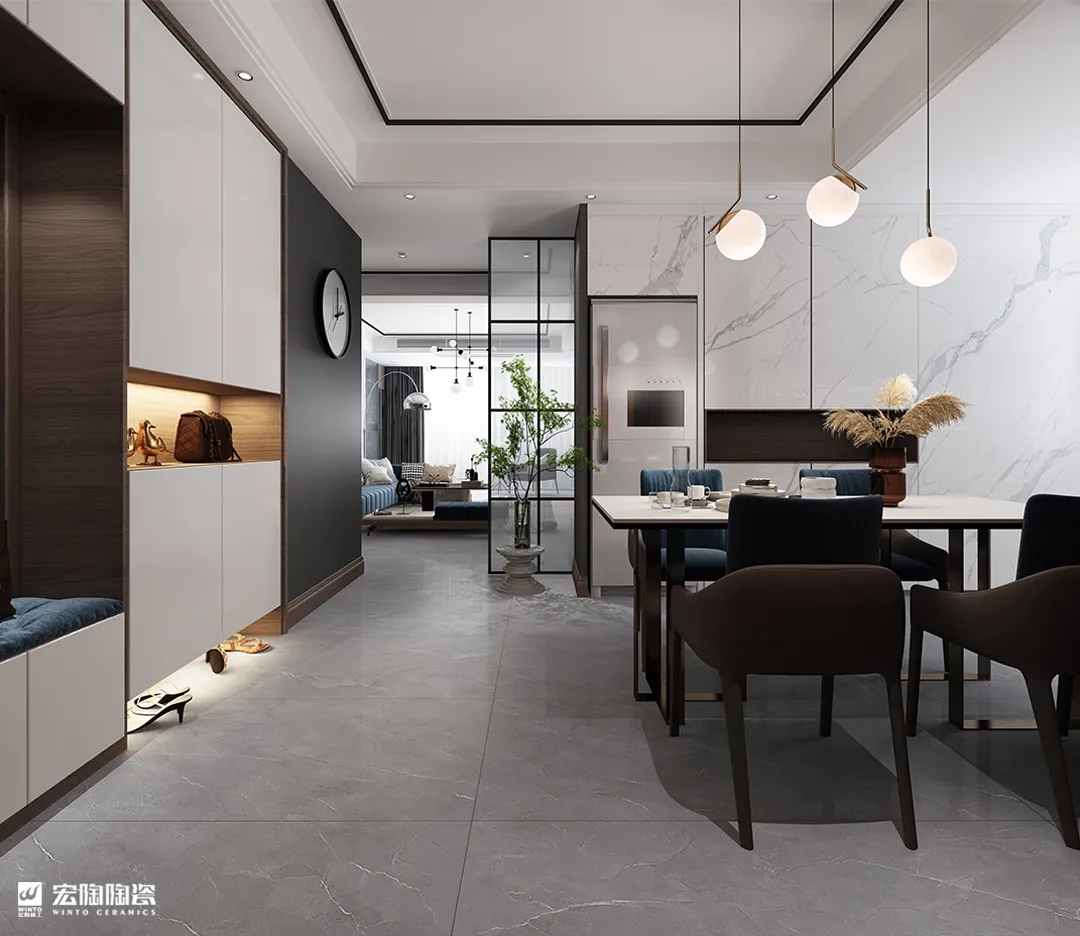 伟德BETVLCTOR1946始于英国TPEBM157003银河灰750×1500mm瓷砖地砖装修效果图