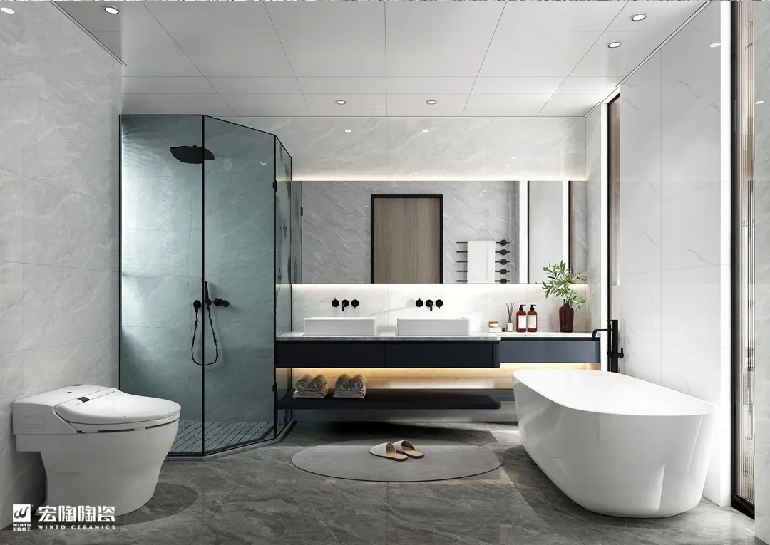 伟德BETVLCTOR1946始于英国地砖TPGR84012埃迪尔400×800mm效果图