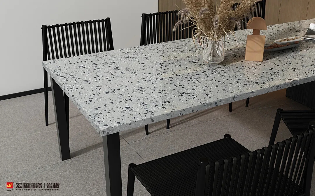 伟德BETVLCTOR1946始于英国岩板餐桌效果图