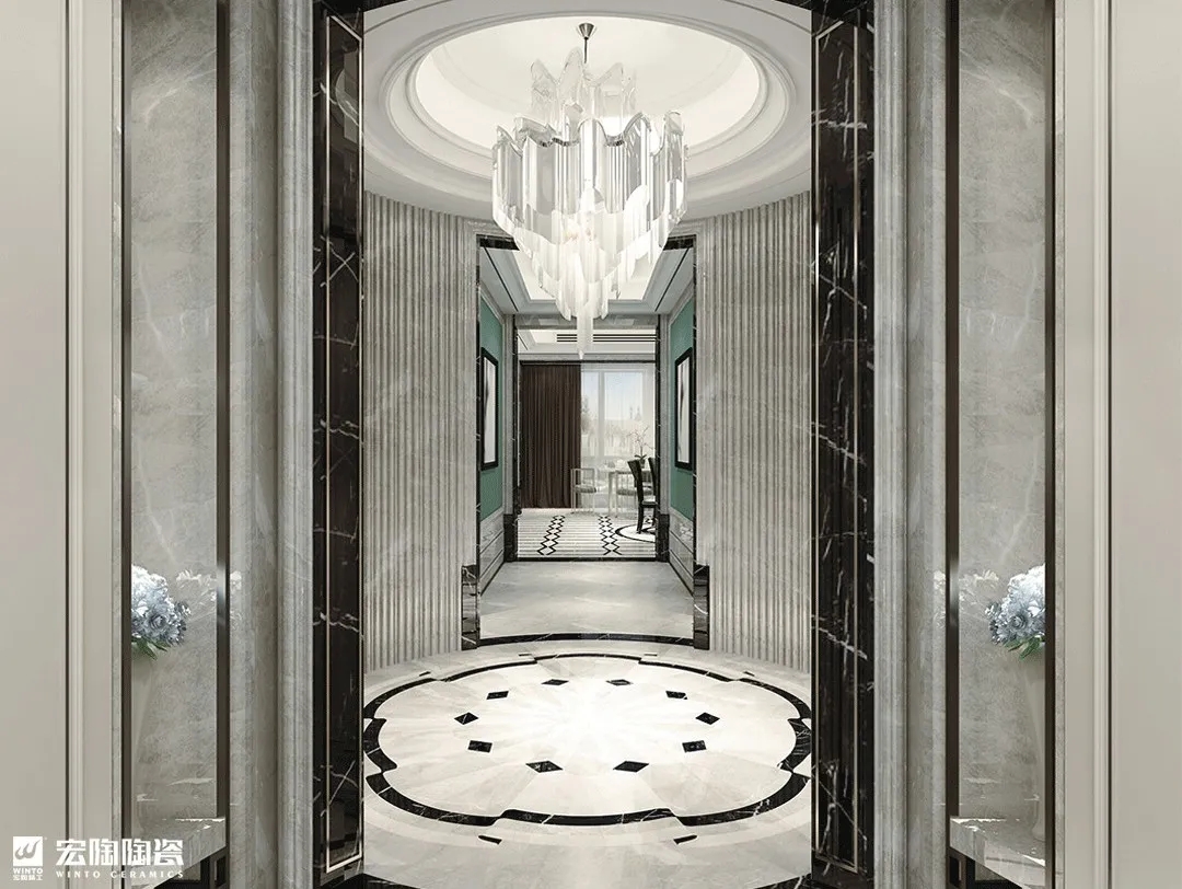 伟德BETVLCTOR1946始于英国夜飘雪TPGM80006瓷砖地砖装修效果图 