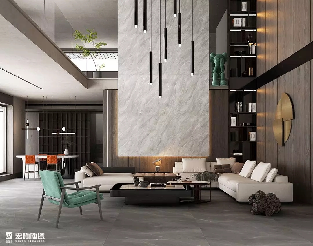 伟德BETVLCTOR1946始于英国云中灰TPEBM157004 瓷砖地砖装修效果图