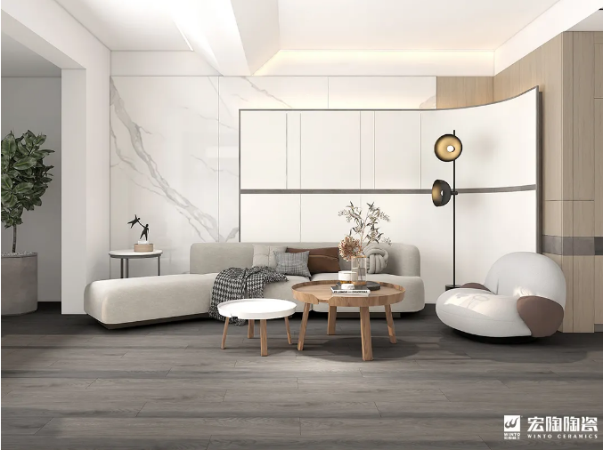 伟德BETVLCTOR1946始于英国TCB1220011 斐拉云杉 200x1200mm地砖效果图