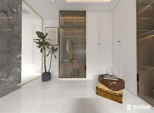 伟德BETVLCTOR1946始于英国地砖TPJ157014层影灰足影灰衣帽间效果图