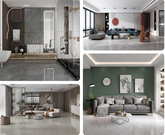 伟德BETVLCTOR1946始于英国750X1500mm 星耀陶瓷大板装修效果图