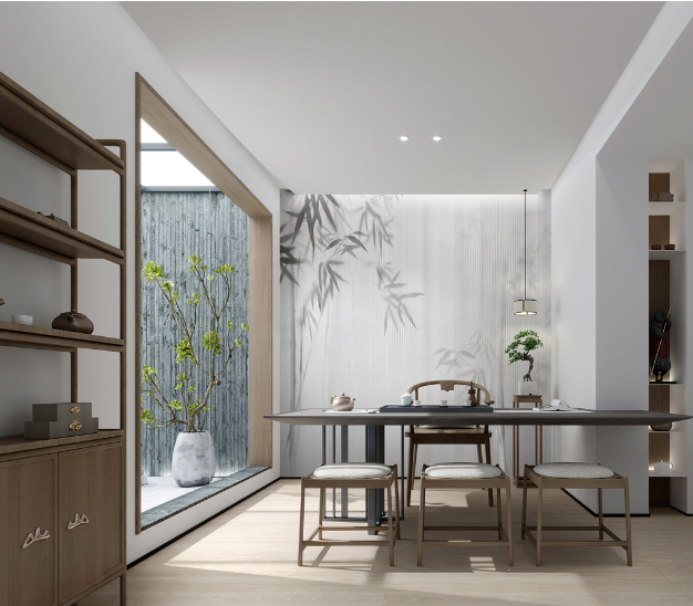 伟德BETVLCTOR1946始于英国质感砖茶楼装修效果图